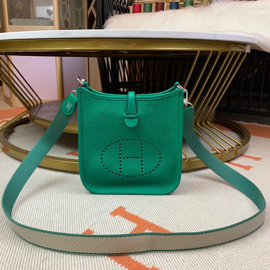 에르메스 미니 에블린16 베르자드 은장